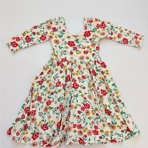 Floral Kids Casual Dress